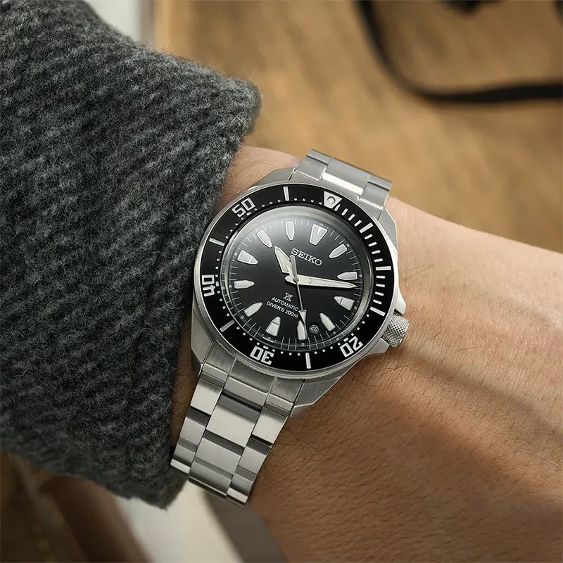 Seiko Prospex Samurai Black Diver's Scuba Men's Watch- SRPL13